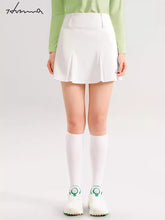 HONMA WOMEN HYPE GOLF HIGH WAIST SKIRT WHITE